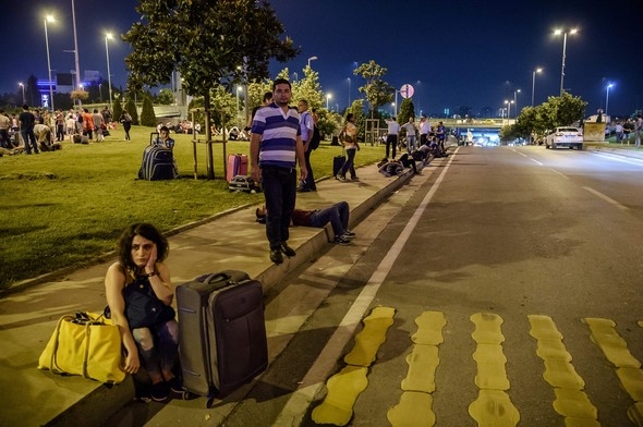 Patlama sonrası görüntüler 70