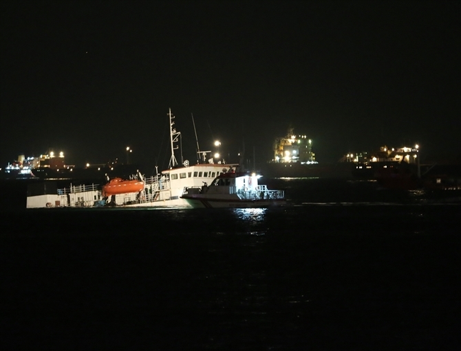 M/V Bereket Ahırkapı demir bölgesinde battı 6