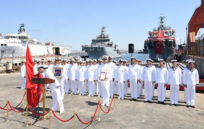 A-583 TCG Işın Türk Deniz Kuvvetleri'ne teslim edildi 8