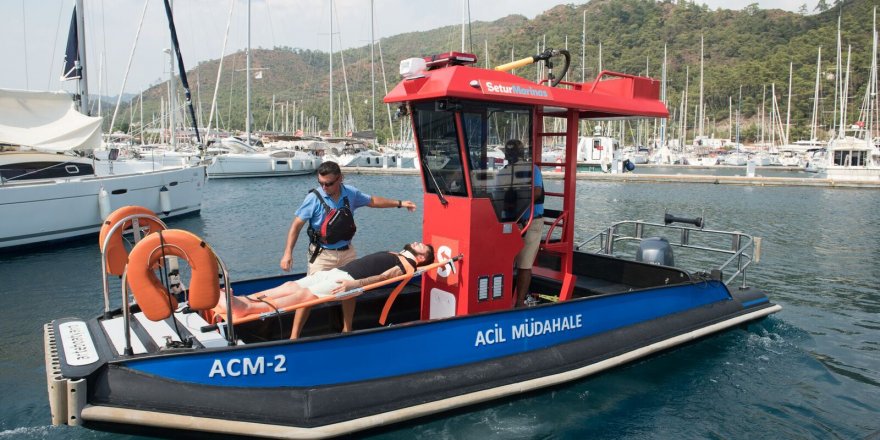 Setur Marinaları, Acil Müdahale botlarıyla hizmet vermeye başladı