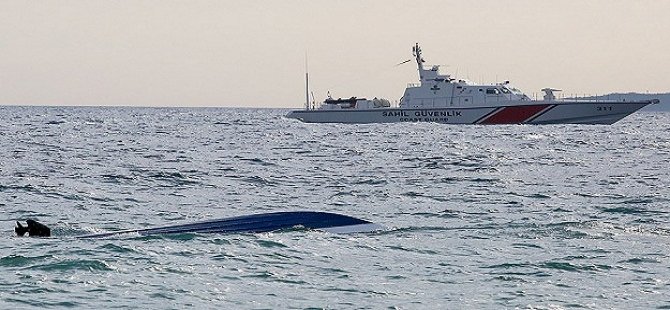 Fethiye Körfezi'nde tekne battı