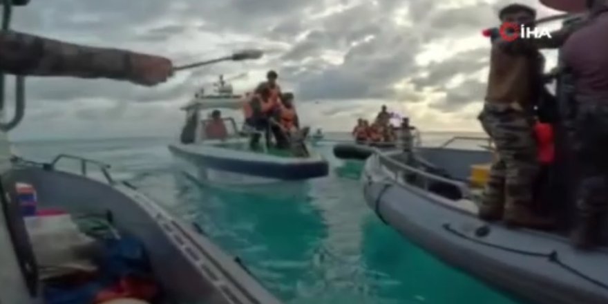 Çin Sahil Güvenliğinden Filipinler Botlarına Balta ve Bıçakla Saldırı