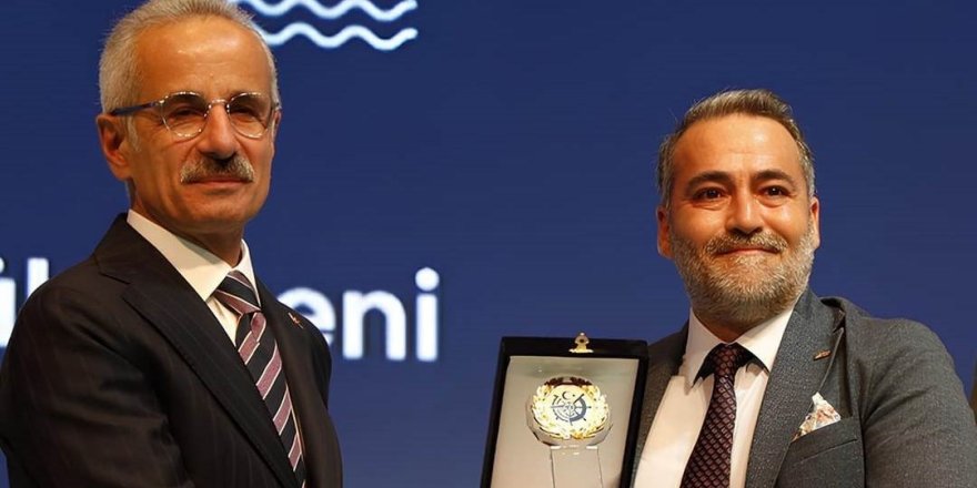 Mersin Uluslararası Limanı'na 'En Çok Yük Elleçleyen Liman Tesisi' Ödülü