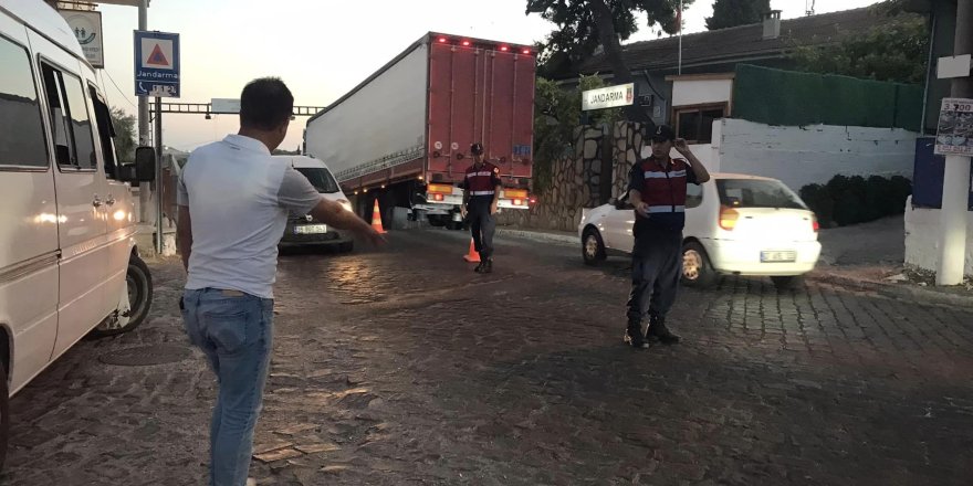 Didim'de Su Ürünleri Nakil Araçları Denetlendi