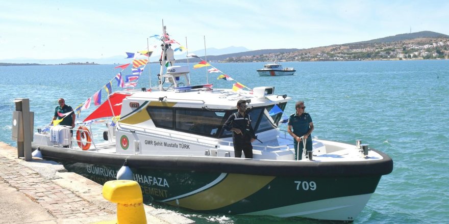 Deniz Devriye Botu Törenle Suya İndirildi