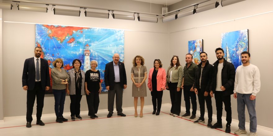 SANKO Sanat Galerisi’nde “Denizcinin Umudu” Temalı Resim Sergisi