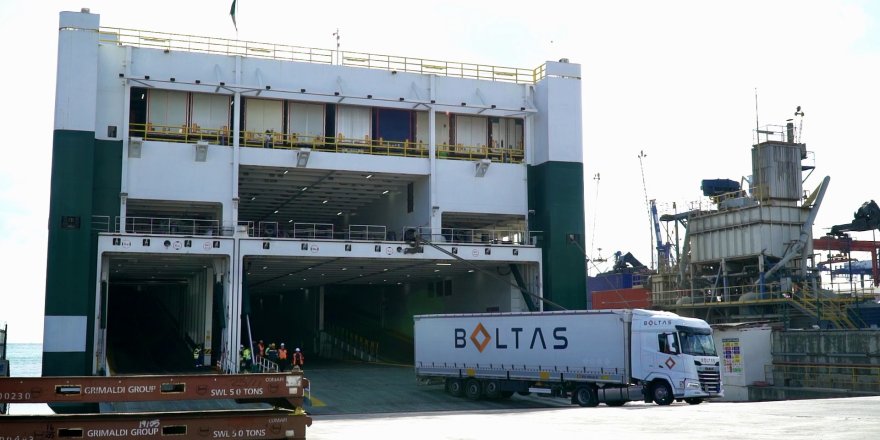 Boltas, Trieste’ye Giden Yeni Ro-Ro Hattının Öncüsü Oldu