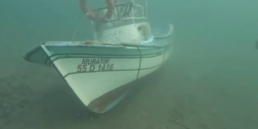 Kayıp Balıkçılara Ait Teknenin Fotoğrafı Emniyetin Sonar Cihazında