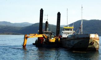 Akyaka Limanı tehlikeden kurtuluyor