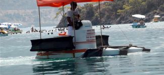 Ölüdeniz'de deniz temizleme çalışması başlatıldı