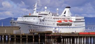 "Ocean Majesty" Sinop Limanı'na yanaştı