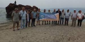 Balıkesir'de Çevreciler Kıyı İşgallerine Tepki Gösterdi