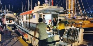 Kos Adasında Yaralanan Çocuk Deniz Ambulansı ile Bodrum’a Getirildi