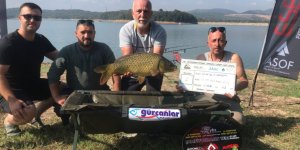 İnternational Ömerli Carp Cup Yarışması'nda 3'üncülük Eskişehir'in