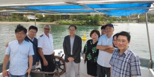 Güney Koreli Heyet İstanbul Boğazı’nda Deniz Çayırlarını İnceledi