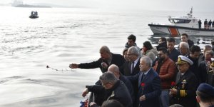 Fırtınada Batan Kafkametler'in Mürettebatına Gıyabi Cenaze Namazı Kılındı