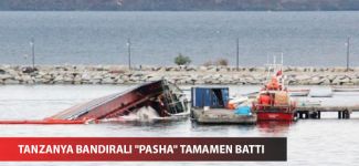 Tanzanya bandıralı "Pasha" tamamen battı