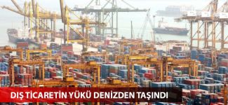 Dış ticaretin yüzde 55'i denizyoluyla yapıldı