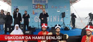 Üsküdar'da hamsi şenliği