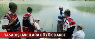 Yasadışı avcılara büyük darbe