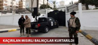 Kaçırılan Mısırlı balıkçılar kurtarıldı