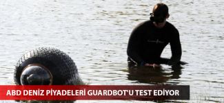 ABD Deniz Piyadeleri GuardBot'u test ediyor