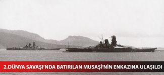 2.Dünya Savaşı'nda batırılan Musaşi'nin enkazına ulaşıldı