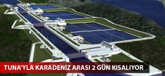 Tuna'yla Karadeniz arası 2 gün kısalıyor