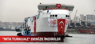 Jeofizik araştırma  gemisi "Turkuaz" denize indirildi