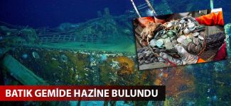 73 yıl önce batırılan gemiden 50 milyon dolarlık hazine çıkarıldı