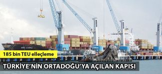 İskenderun Limanı'na 2014'te 2 bin 786 gemi yanaştı