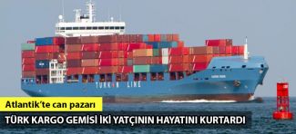 M/V Cafer Dede, ölümü bekleyen amatör yatçıların hayatını kurtardı