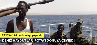 Deniz haydutlar rotayı doğuya çevirdi