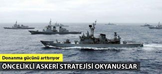 Çin'in öncelikli askeri stratejisi okyanuslar