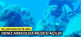 Urla'da Vehbi Koç Deniz Arkeolojisi Araştırma Merkezi açıldı