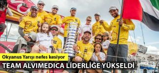 Volvo Ocean Race'de Türk takımı Team Alvimedica lider durumda