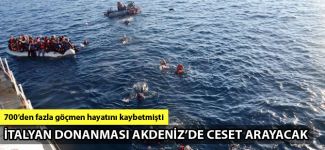 İtalyan donanması Akdeniz'de ceset arayacak