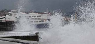 Hava koşulları deniz ulaşımını olumsuz etkiledi