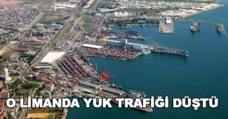 Mersin Limanı'nda yük trafiği azaldı